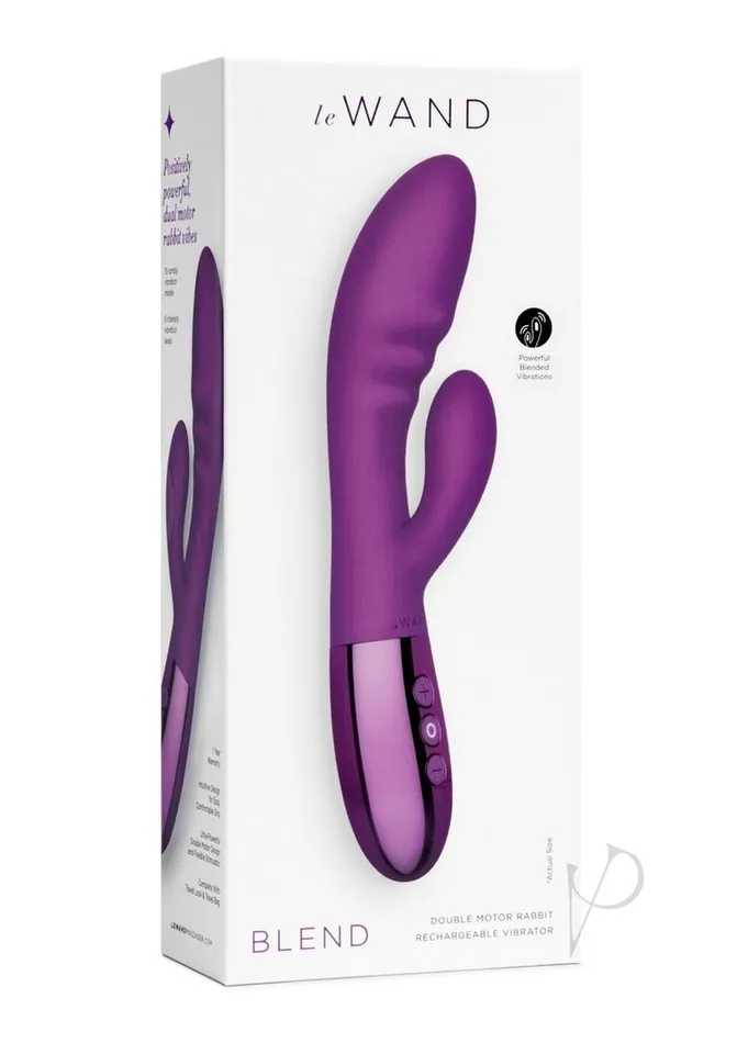 Le Wand Female Sex Toys Le Wand Blend Rechargeable Silicone Rabbit Vibrator Cherry Le Wand Female Sex Toys Le Wand Blend Rechargeable Silicone Rabbit Vibrator Cherry