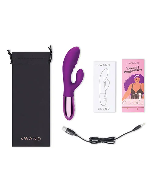 Le Wand Female Sex Toys Le Wand Blend Rechargeable Silicone Rabbit Vibrator Cherry Le Wand Female Sex Toys Le Wand Blend Rechargeable Silicone Rabbit Vibrator Cherry
