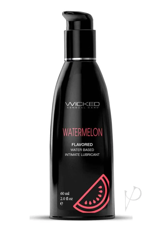 Lubricants Wicked Aqua Wicked Aqua Water Based Flavored Lubricant Watermelon 2oz Lubricants Wicked Aqua Wicked Aqua Water Based Flavored Lubricant Watermelon 2oz