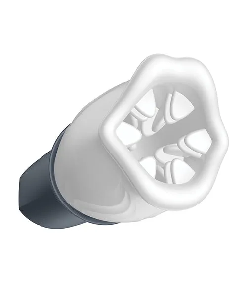 Lux Active Male Sex Toys LUX Active First Class Rechargeable Rotating Masturbator Cup NavyWhite