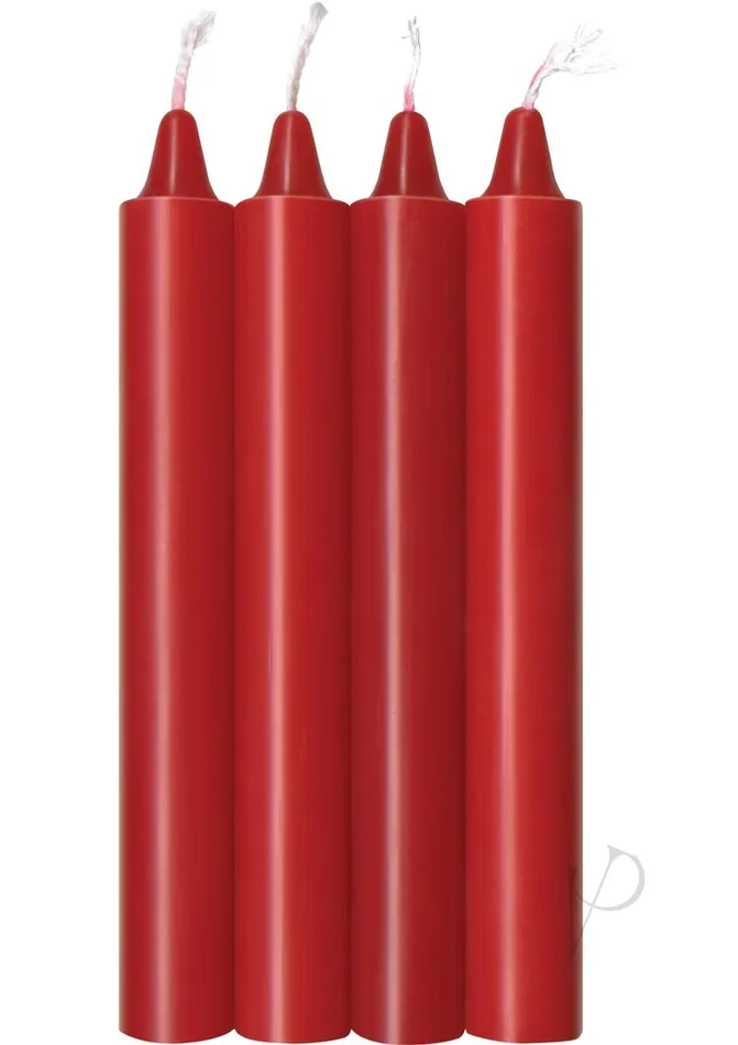 Make Me Melt WarmDrip Candles 4 Pack Red Hot Make Me Melt Vibrators