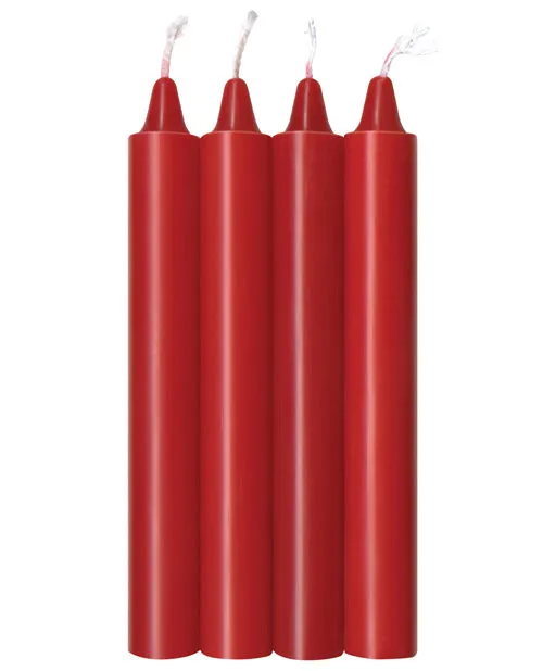 Make Me Melt WarmDrip Candles 4 Pack Red Hot Make Me Melt Vibrators