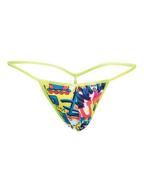 Male Basics Sinful Hipster Wow T Thong GString Yellow Print XL Malebasics Male Sex Toys Male Basics Sinful Hipster Wow T Thong GString Yellow Print XL Malebasics Male Sex Toys