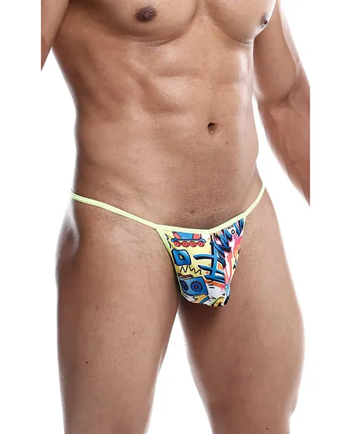 Male Basics Sinful Hipster Wow T Thong GString Yellow Print XL Malebasics Male Sex Toys Male Basics Sinful Hipster Wow T Thong GString Yellow Print XL Malebasics Male Sex Toys