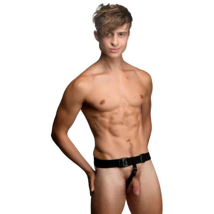 Male Sex Toys Master Series PSpot Plugger 28X Silicone Prostate Plug with Comfort Harness and Remote Control