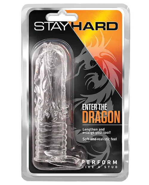 Male Sex Toys Performance Performance Enter The Dragon Penis Sleeve Clear