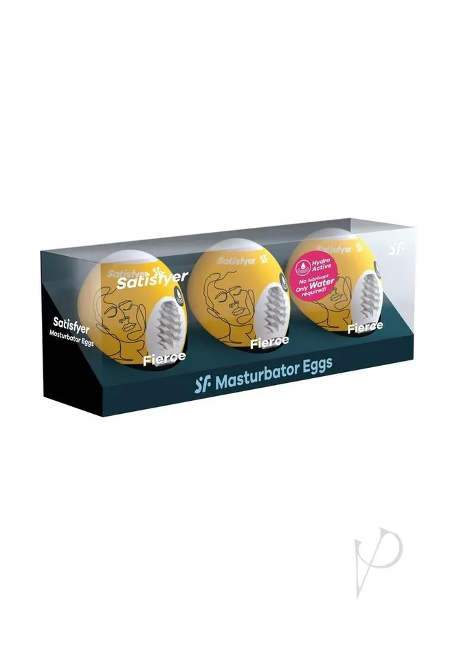 Male Sex Toys Satisfyer Satisfyer Masturbator Egg 3 Pack Set Fierce Yellow Male Sex Toys Satisfyer Satisfyer Masturbator Egg 3 Pack Set Fierce Yellow