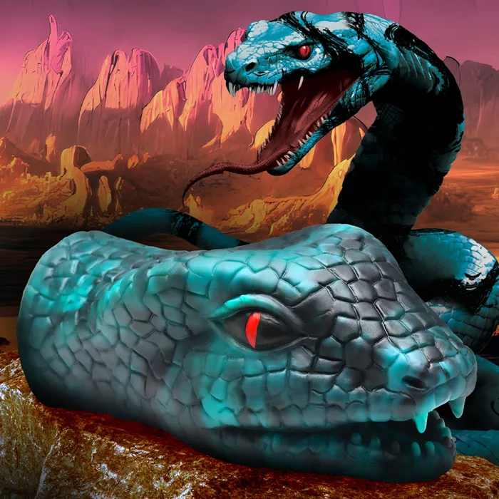 Male Sex Toys Serpentine Stroker Silicone Masturbator Creature Cocks