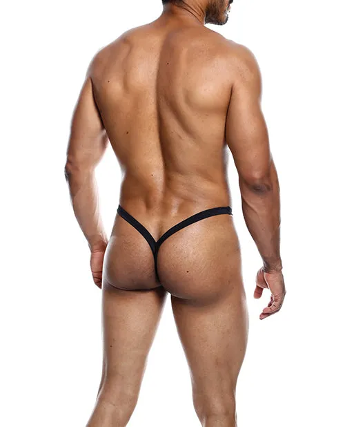 Malebasics Anal Male Basics Y Buns Thong Black LG Malebasics Anal Male Basics Y Buns Thong Black LG