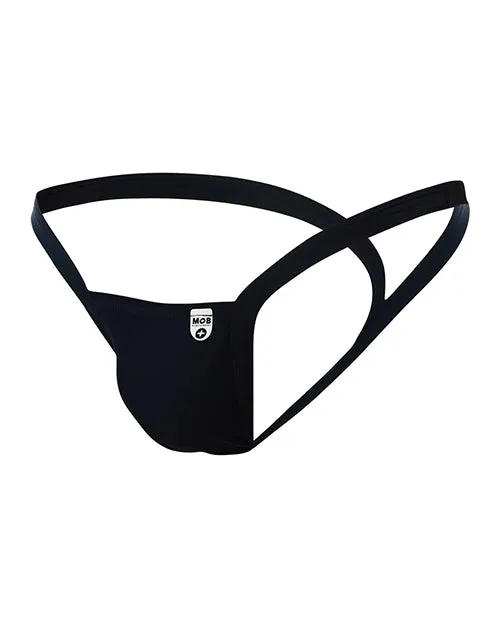 Malebasics Anal Male Basics Y Buns Thong Black LG Malebasics Anal Male Basics Y Buns Thong Black LG
