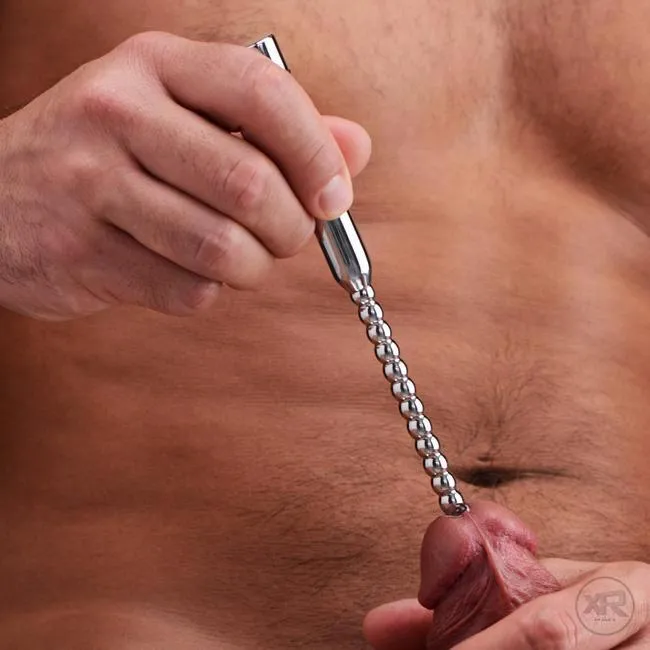 Master Series Male Sex Toys Stainless Steel Vibrating Urethral Sound