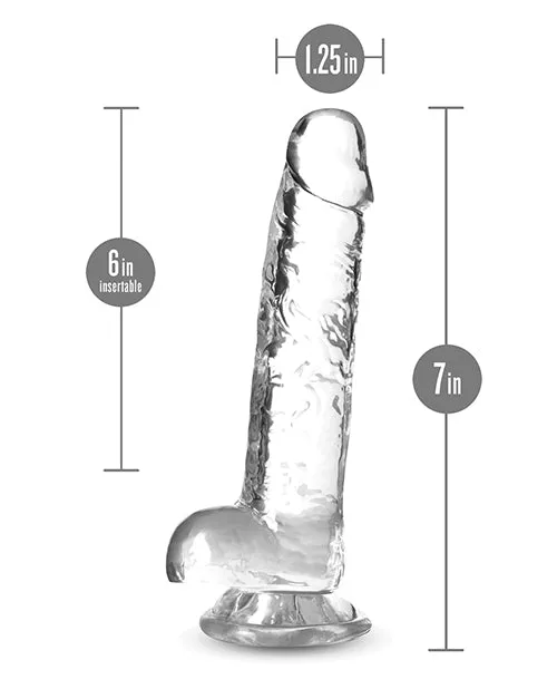 Naturally Yours Dildos Naturally Yours Crystalline Dildo 7in Diamond