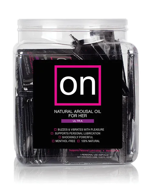 ON for Her Arousal Oil Ultra Tub of 75 Single use Ampoule On Female Sex Toys ON for Her Arousal Oil Ultra Tub of 75 Single use Ampoule On Female Sex Toys