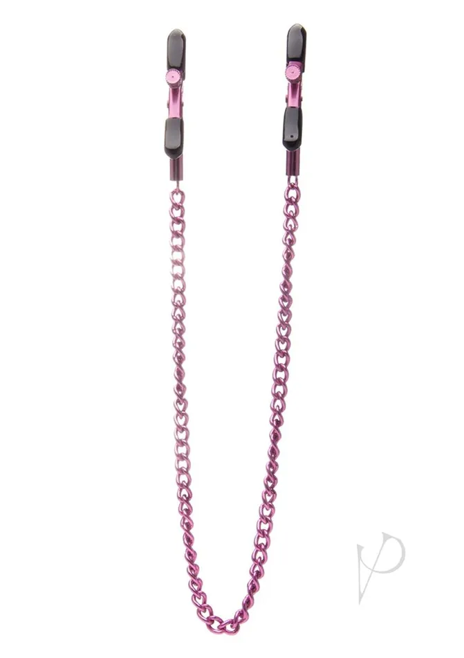 Ouch Adjustable Nipple Clamps Pink Ouch Vibrators Ouch Adjustable Nipple Clamps Pink Ouch Vibrators