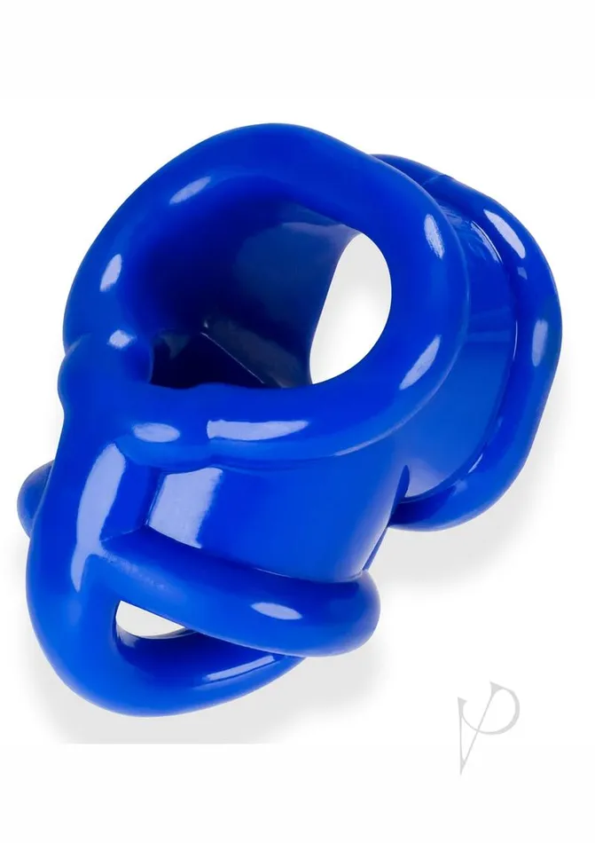 Oxballs Ball Sling with Ball Splitter Strap Blue Oxballs Male Sex Toys
