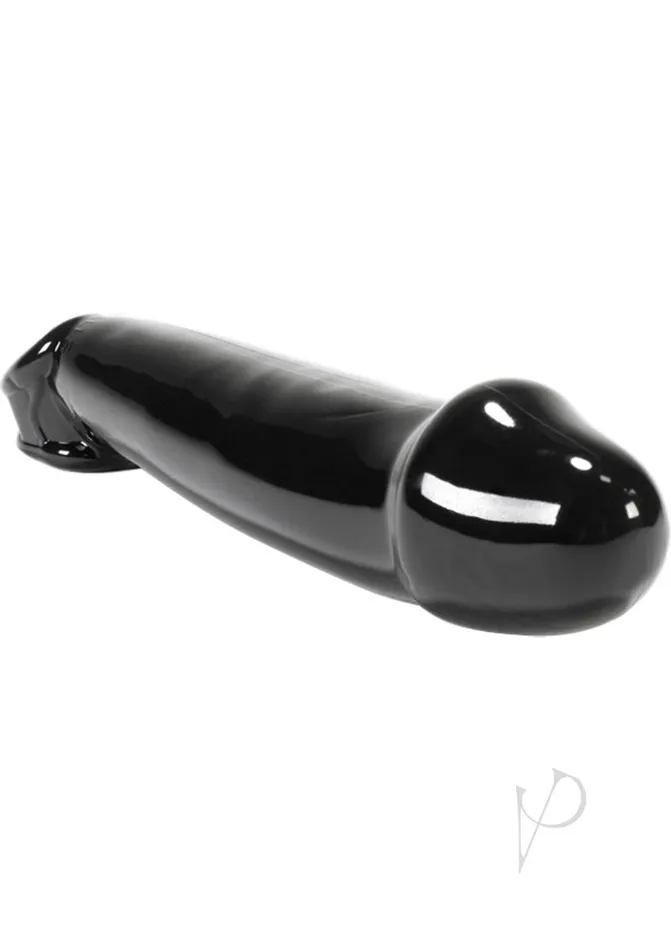 Oxballs Oxballs Muscle Textured Cock Sheath Penis Extender Black Male Sex Toys