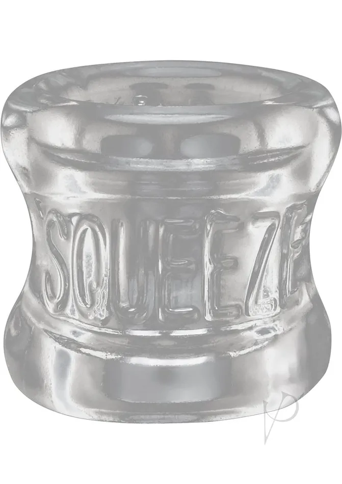 Oxballs Squeeze Soft Grip Ball Stretcher Clear Oxballs Male Sex Toys
