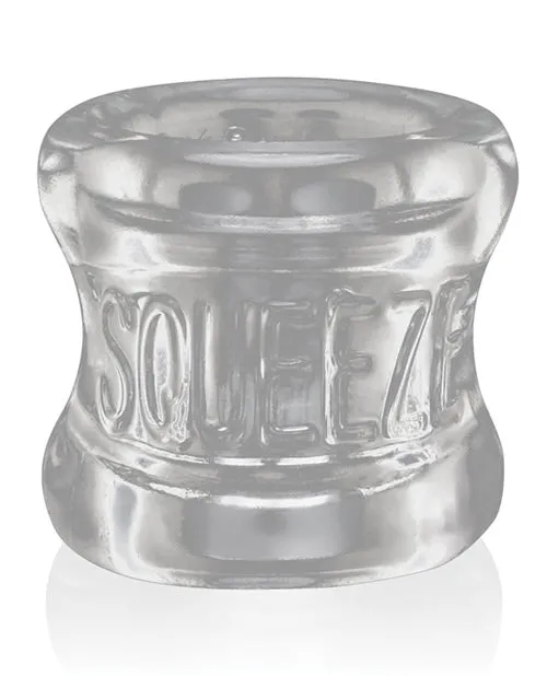 Oxballs Squeeze Soft Grip Ball Stretcher Clear Oxballs Male Sex Toys