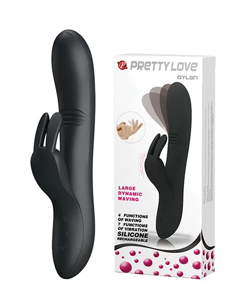Pretty Love Vibrators Pretty Love Dylan Bunny Ears Come Hither Rabbit 11 Function Black Pretty Love Vibrators Pretty Love Dylan Bunny Ears Come Hither Rabbit 11 Function Black
