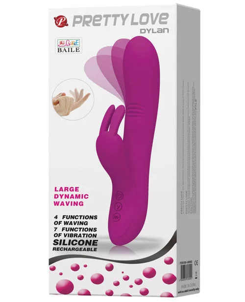 Pretty Love Vibrators Pretty Love Dylan Bunny Ears Come Hither Rabbit 11 Function Fuchsia Pretty Love Vibrators Pretty Love Dylan Bunny Ears Come Hither Rabbit 11 Function Fuchsia