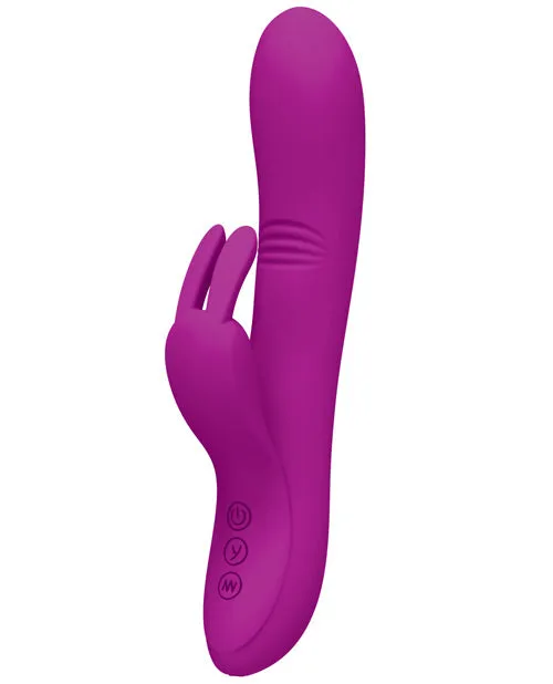 Pretty Love Vibrators Pretty Love Dylan Bunny Ears Come Hither Rabbit 11 Function Fuchsia Pretty Love Vibrators Pretty Love Dylan Bunny Ears Come Hither Rabbit 11 Function Fuchsia