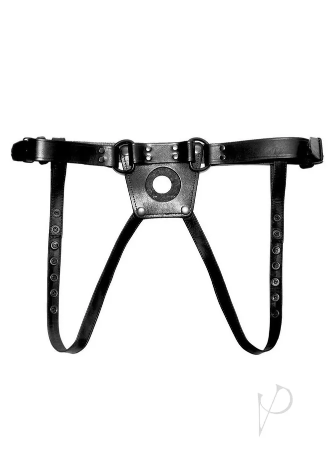 Prowler Red Restraints Prowler RED Leather Dong Harness XLarge Black