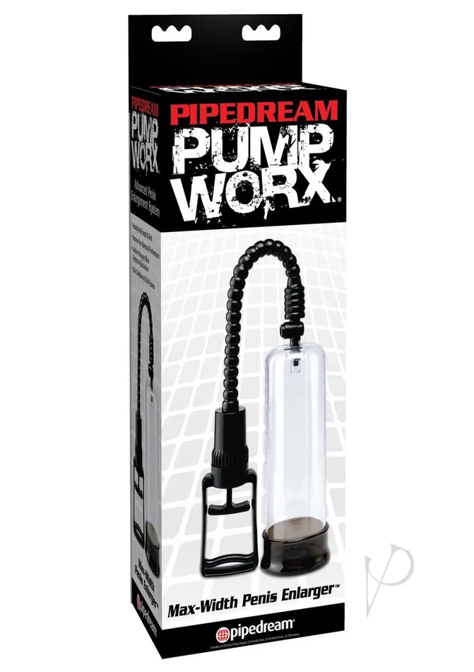 Pump Worx MaxWidth Penis Enlarger Clear and Black Pump Worx Anal