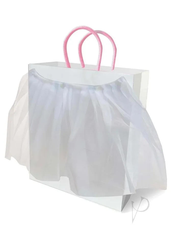 Puzzles And Gift Bags Vibrators Bride Veil Gift Bag WhitePink Puzzles And Gift Bags Vibrators Bride Veil Gift Bag WhitePink