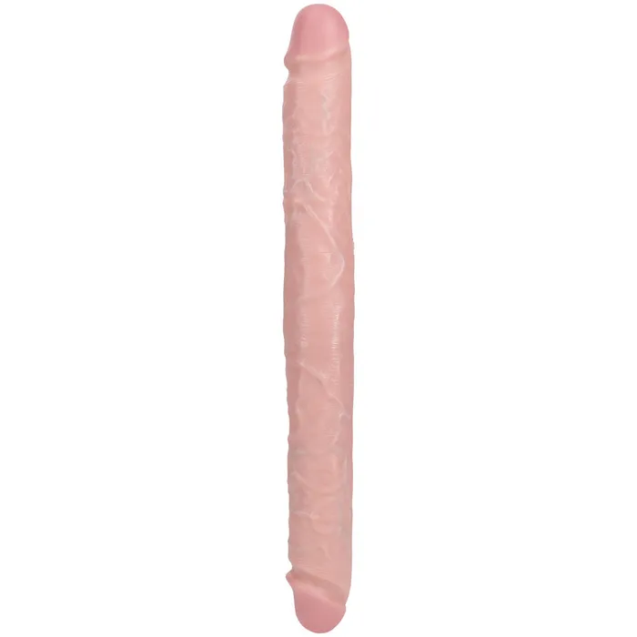 REALROCK 16 Inch Thick Double Dildo Flesh Shots Toys Dildos