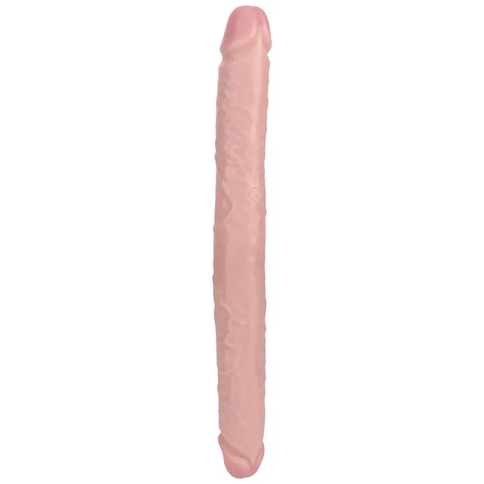 REALROCK 16 Inch Thick Double Dildo Flesh Shots Toys Dildos
