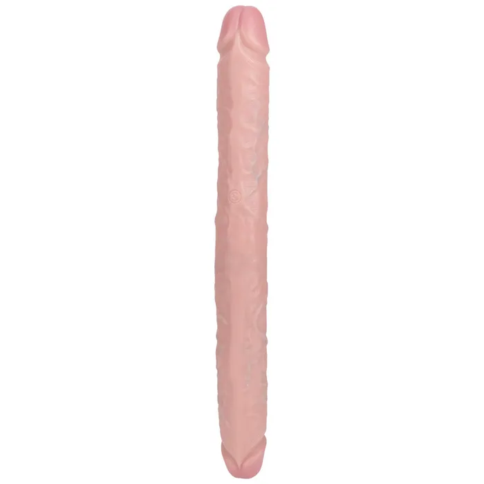 REALROCK 16 Inch Thick Double Dildo Flesh Shots Toys Dildos