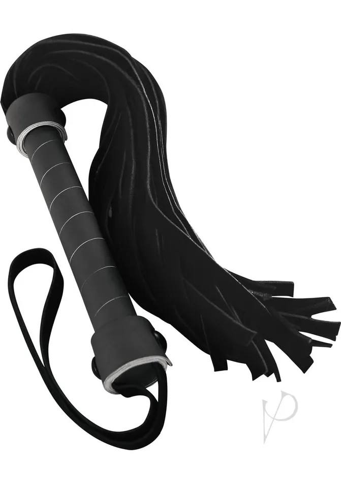 Restraints Renegade Renegade Bondage Leather Whip Black