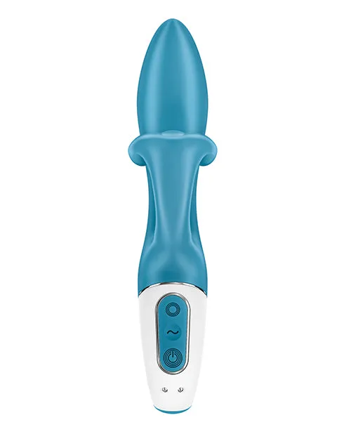 Satisfyer Female Sex Toys Satisfyer Embrace Me Silicone Rechargeable Rabbit Vibrator with Clitoral Stimulation Turquoise Satisfyer Female Sex Toys Satisfyer Embrace Me Silicone Rechargeable Rabbit Vibrator with Clitoral Stimulation Turquoise