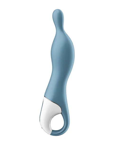 Satisfyer Vibrators Satisfyer AMazing 1 Silicone Vibratot Blue Satisfyer Vibrators Satisfyer AMazing 1 Silicone Vibratot Blue