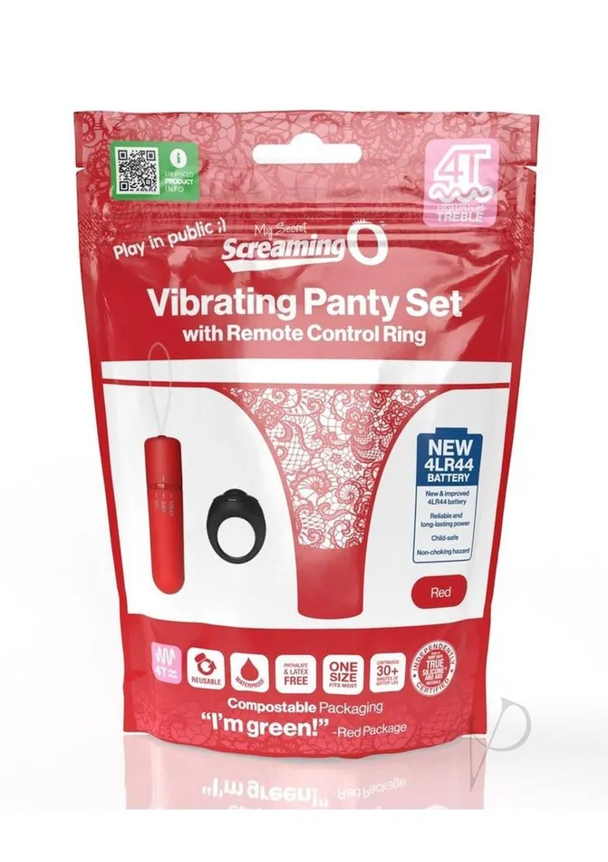Screaming O My Secret 4T Panty Vibe with Remote Control Red Screaming O Female Sex Toys Screaming O My Secret 4T Panty Vibe with Remote Control Red Screaming O Female Sex Toys