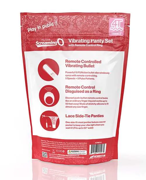 Screaming O My Secret 4T Panty Vibe with Remote Control Red Screaming O Female Sex Toys Screaming O My Secret 4T Panty Vibe with Remote Control Red Screaming O Female Sex Toys