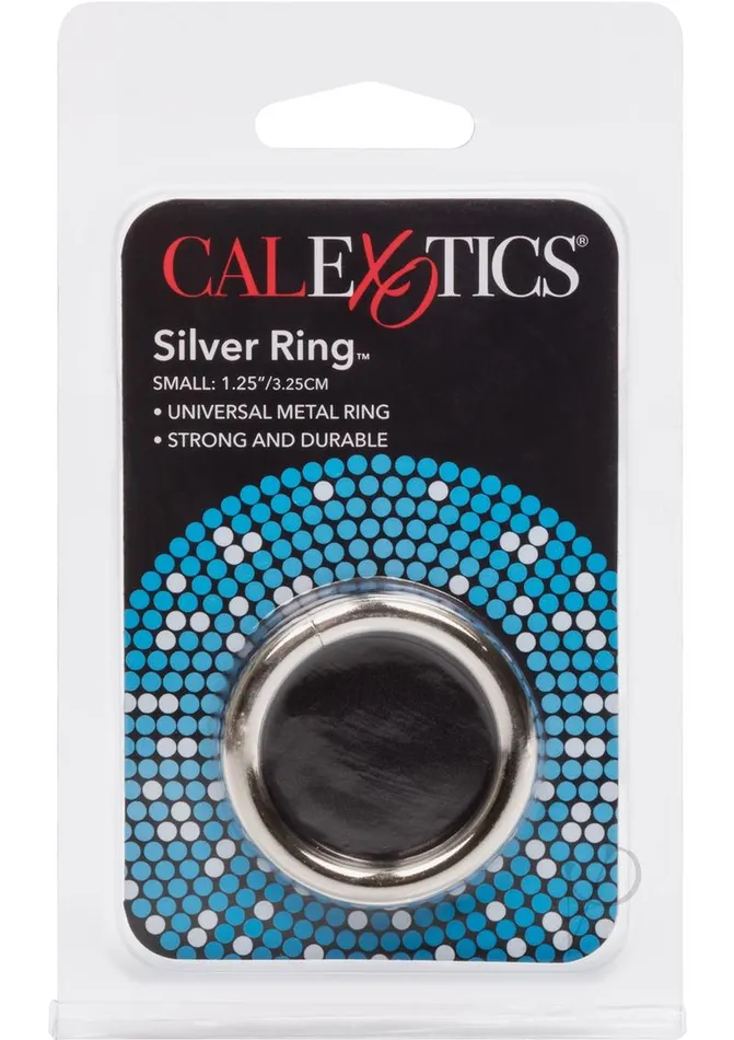 Silver Cock Ring Small Silver Rings Male Sex Toys