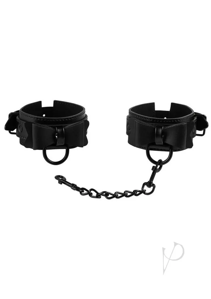 Sincerely Anal Sincerely Bow Tie Cuffs Black Sincerely Anal Sincerely Bow Tie Cuffs Black