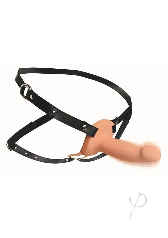 Size Matters 2 Erection 28X Smooth Vibrating Rechargeable Silicone Penis Sheath with Remote Control Vanilla Size Matters Female Sex Toys