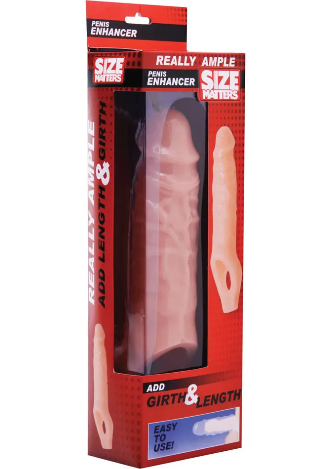 Size Matters Male Sex Toys Size Matters Really Ample Penis Enhancer Vanilla Size Matters Male Sex Toys Size Matters Really Ample Penis Enhancer Vanilla