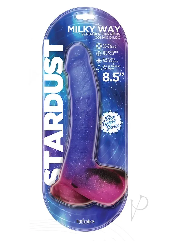 Stardust Milky Way Silicone Dildo 85in Multicolor Stardust Dildos