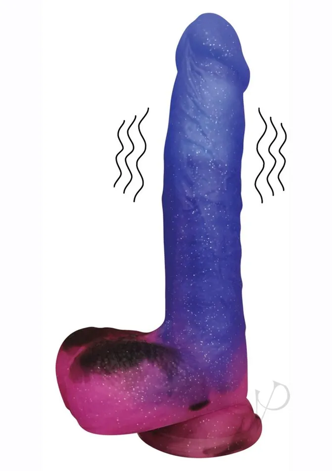 Stardust Milky Way Silicone Dildo 85in Multicolor Stardust Dildos