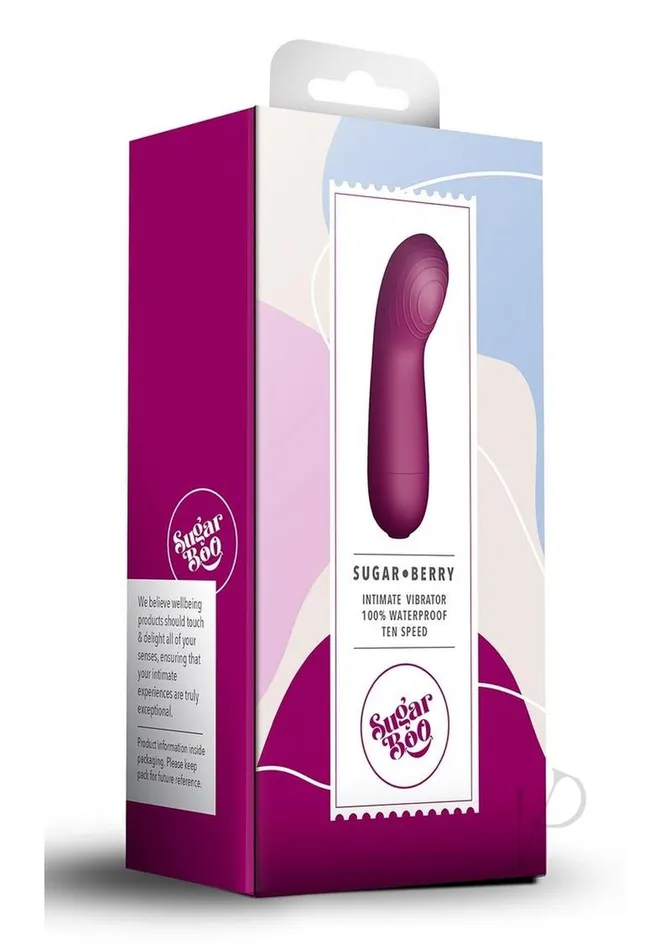 SugarBoo Sugar Berry Vibrator Pink Rocks Off Vibrators