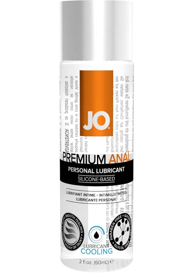 System Jo Anal JO Premium Anal Silicone Cooling Lubricant 2oz
