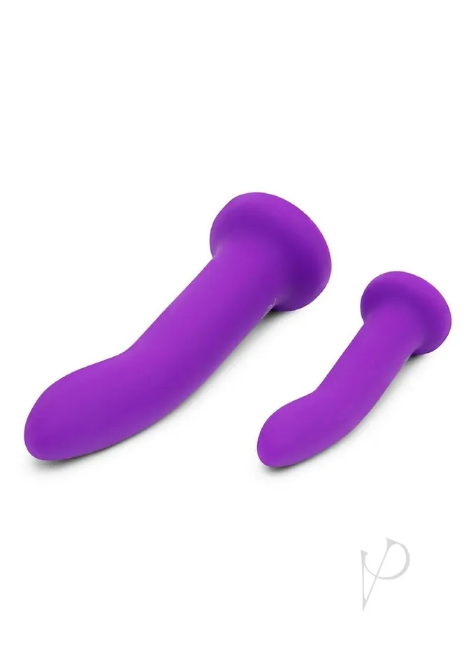 Together Toys Anal Together Toys DUO Silicone 55in 775in Dildos and Harness Set PurpleBlack Together Toys Anal Together Toys DUO Silicone 55in 775in Dildos and Harness Set PurpleBlack