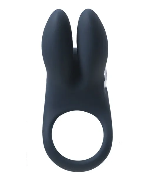 Vedo Vibrators VeDO Sexy Bunny Rechargeable Ring Just Black Vedo Vibrators VeDO Sexy Bunny Rechargeable Ring Just Black