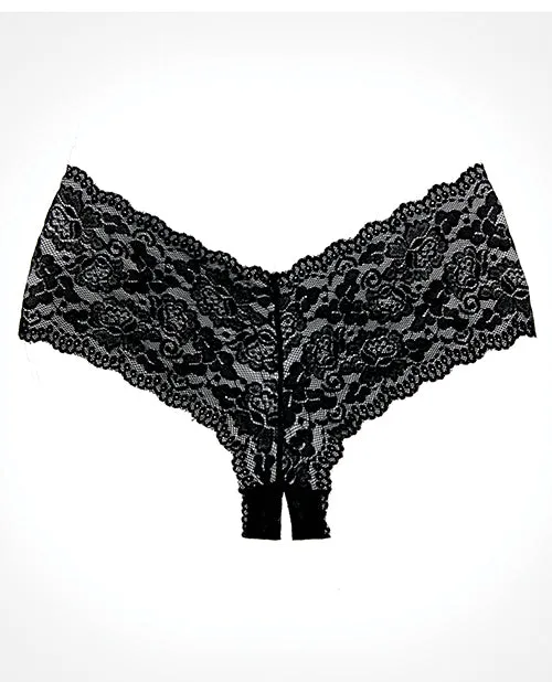Vibrators Adore Adore Candy Apple Panty Black OS Vibrators Adore Adore Candy Apple Panty Black OS