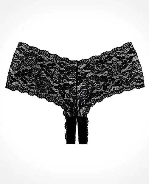 Vibrators Adore Adore Candy Apple Panty Black OS Vibrators Adore Adore Candy Apple Panty Black OS