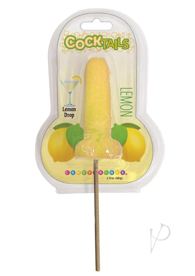 Vibrators Cocktails 3D Lollipops Lemon Candyprints Candy