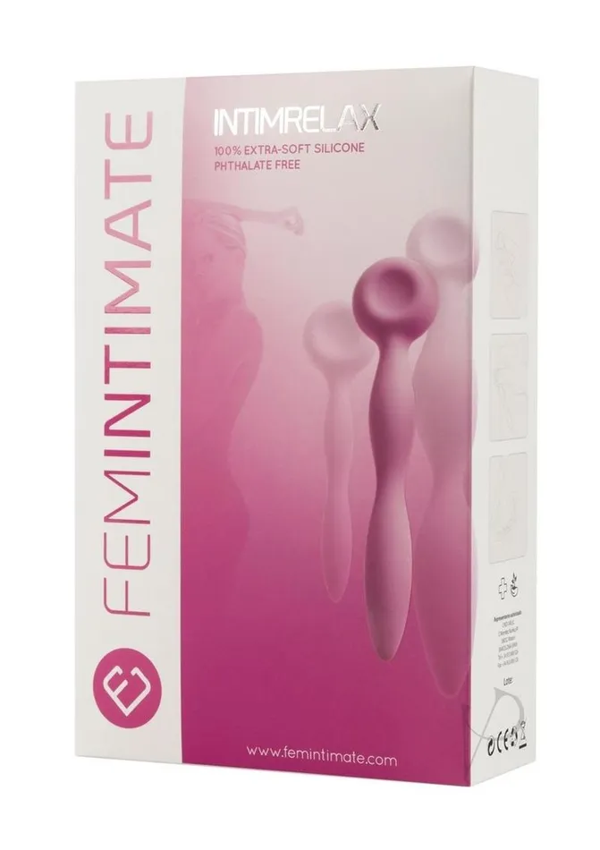 Vibrators Femintimate Femintimate Intimrelax Silicone Vaginal Dilators 3 Piece Pink Vibrators Femintimate Femintimate Intimrelax Silicone Vaginal Dilators 3 Piece Pink